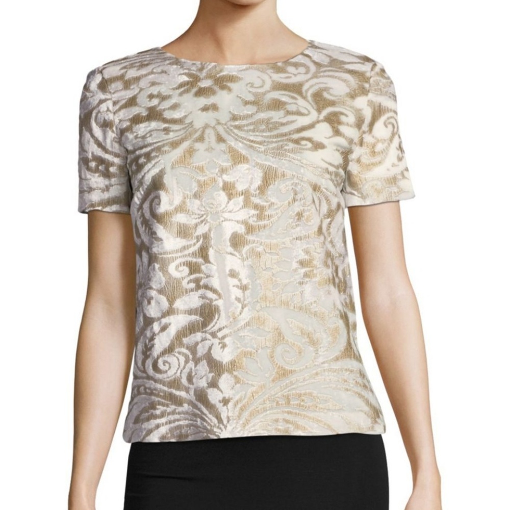 Lafayette 148 new york Morgan top size 0 NWT